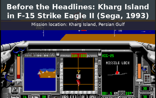 A Sega Video Game Featured Kharg Island Decades Before It Became Headlines Again
